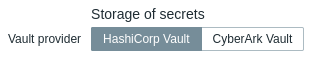 HashiCorp Vault Provider Setting