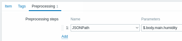 JSONPath Preprocessing