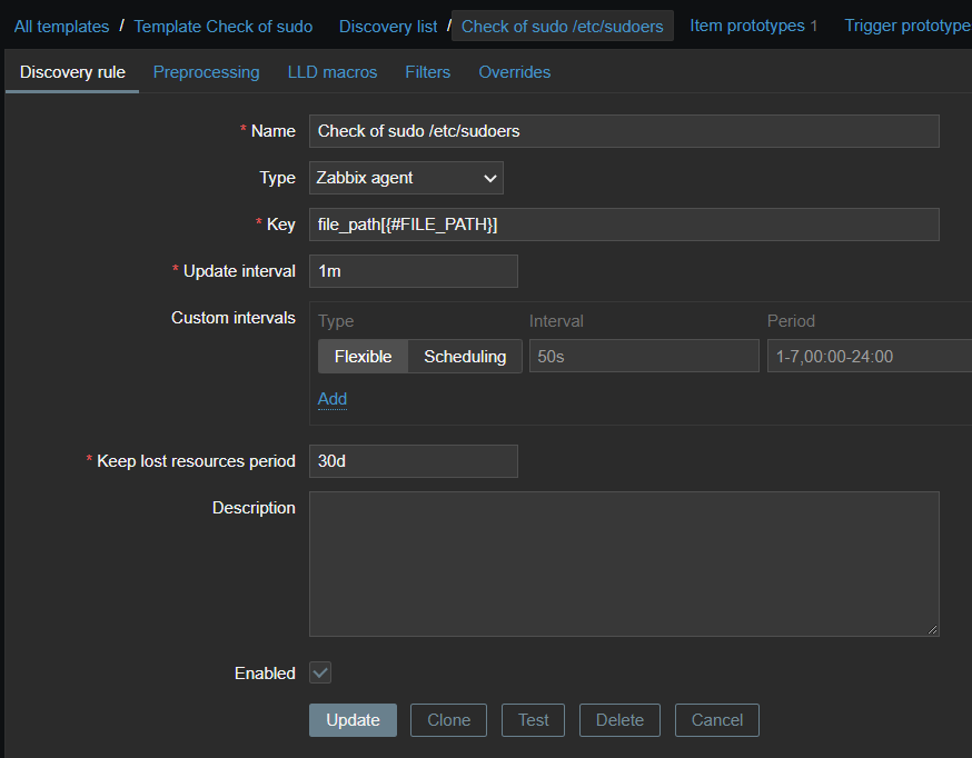 Click image for larger version

Name:	Zabbix_discovery_rule.png
Views:	62
Size:	35.0 KB
ID:	422460