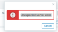 Click image for larger version

Name:	Unexpected server error..png
Views:	160
Size:	8.6 KB
ID:	498809
